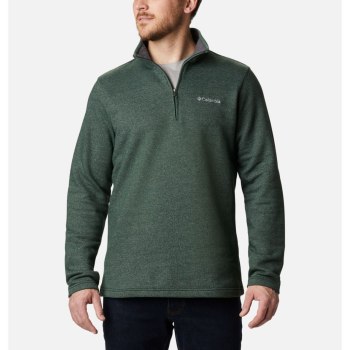 Columbia Muške Puloveri - Great Hart Mountain III Half Zip Fleece Zelene | VZEU-87543
